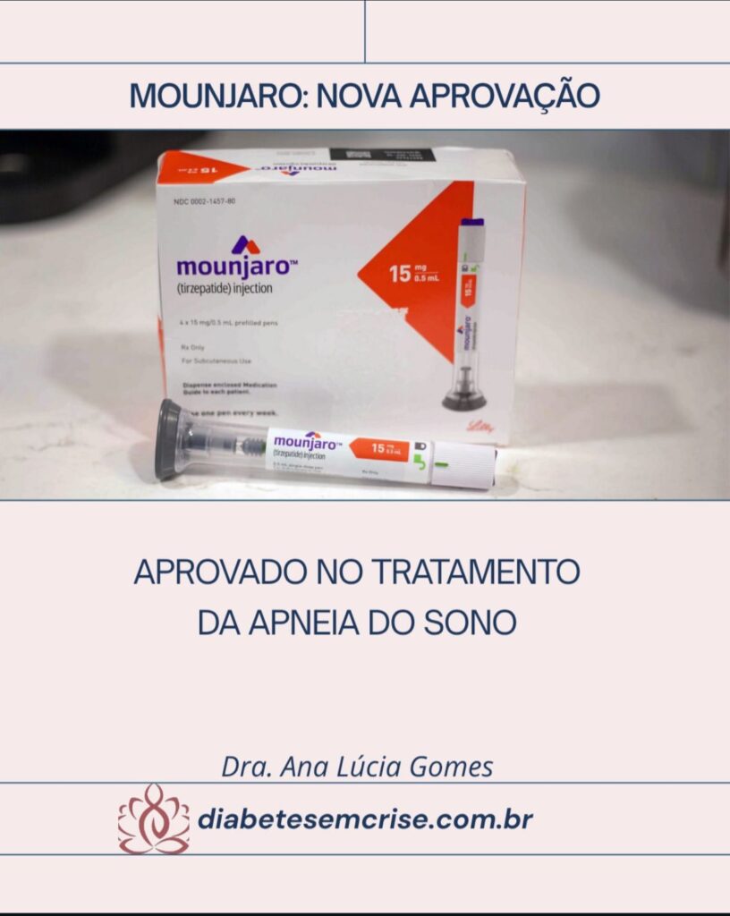 Post sobre aprovação do mounjaro no tratamento da apneia do sono